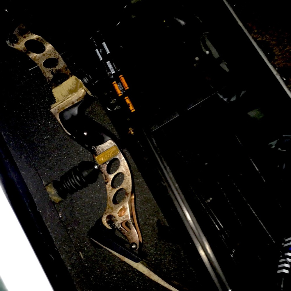 A Hoyt enticer and a browning mirage